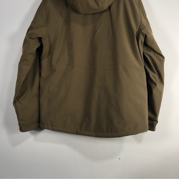 Free Country Thermo Softshell Jacket, Men's Size S - Bark Brown/Deep Charcoal - Picture 7 of 10